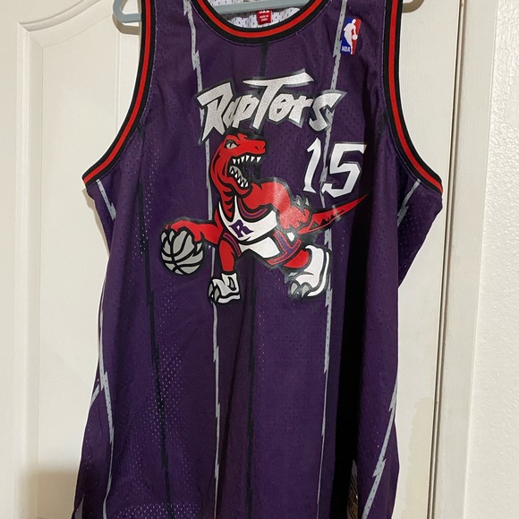 Toronto Raptors 3XL Jersey Vince Carter Mitchell & Ness NBA Retro Throwback - Picture 1 of 4